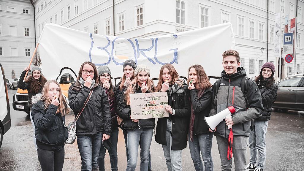 Protestmarsch BORG Oberndorf