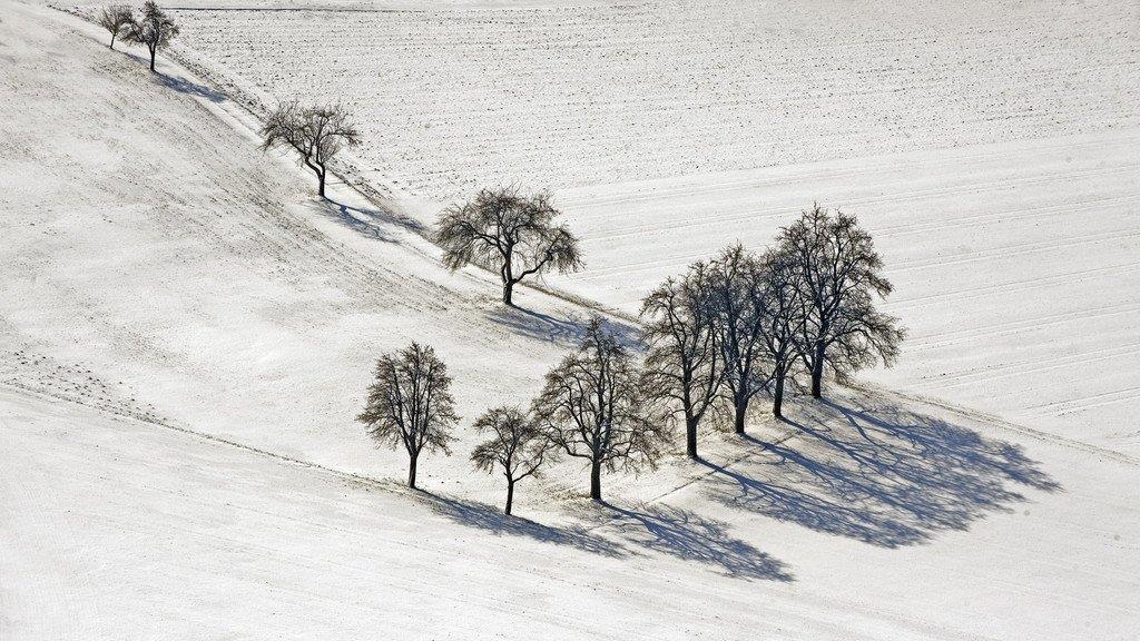 Winterlandschaft in Oberösterreich
