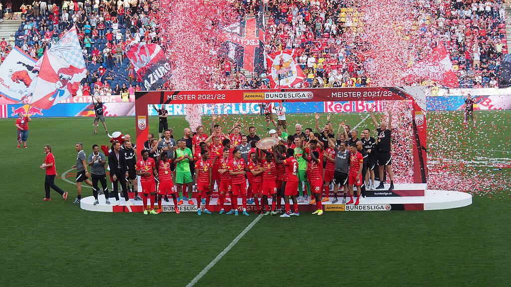 Red Bull Salzburg, Austria Klagenfurt, Meister