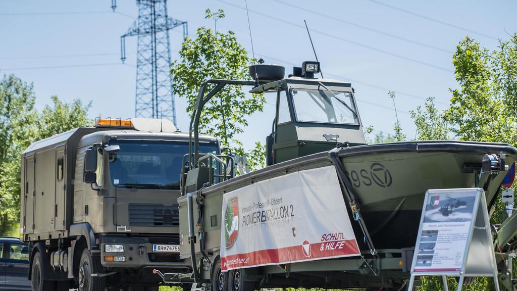 Hochwasserübung Bundesheer I