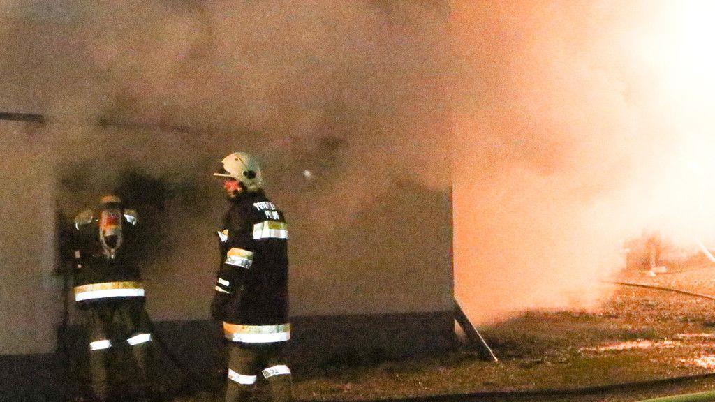 487 Tiere verenden bei Brand in Polling