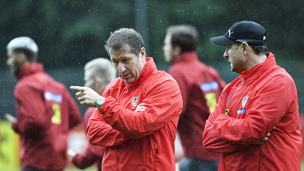 \u00d6FB, Nationalteam, Training, Lettland, Saalfelden