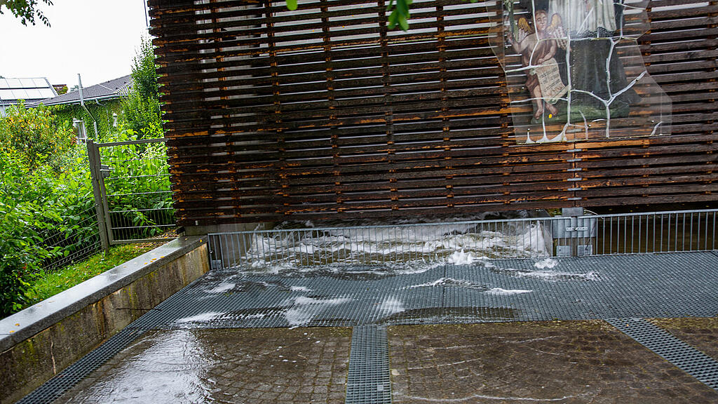 Oberndorf, Salzach, Hochwasser