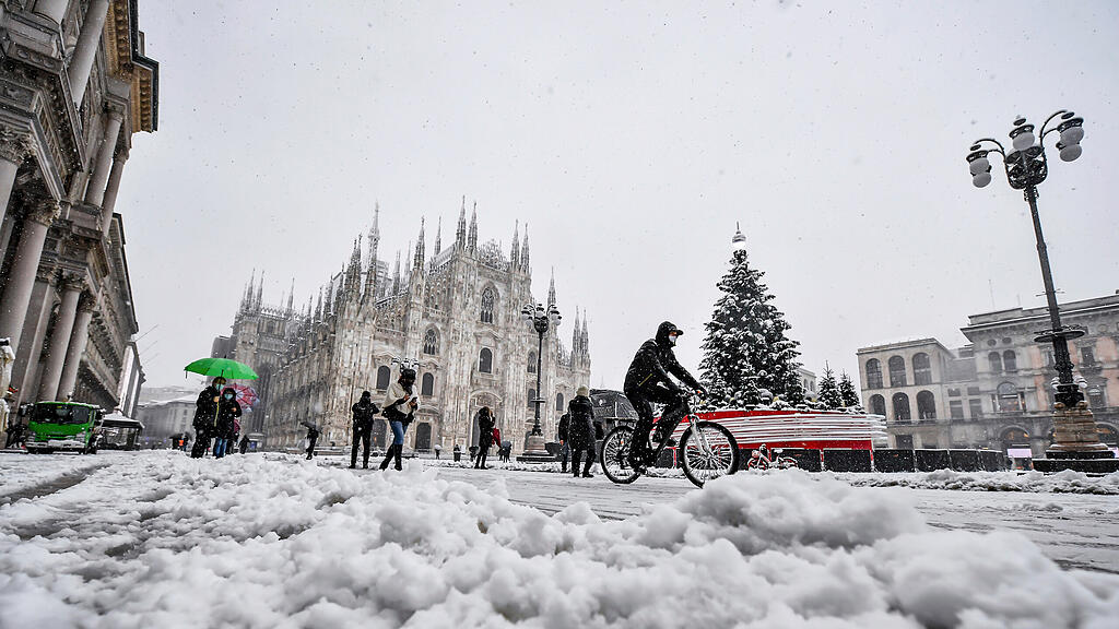 Schnee in Italien