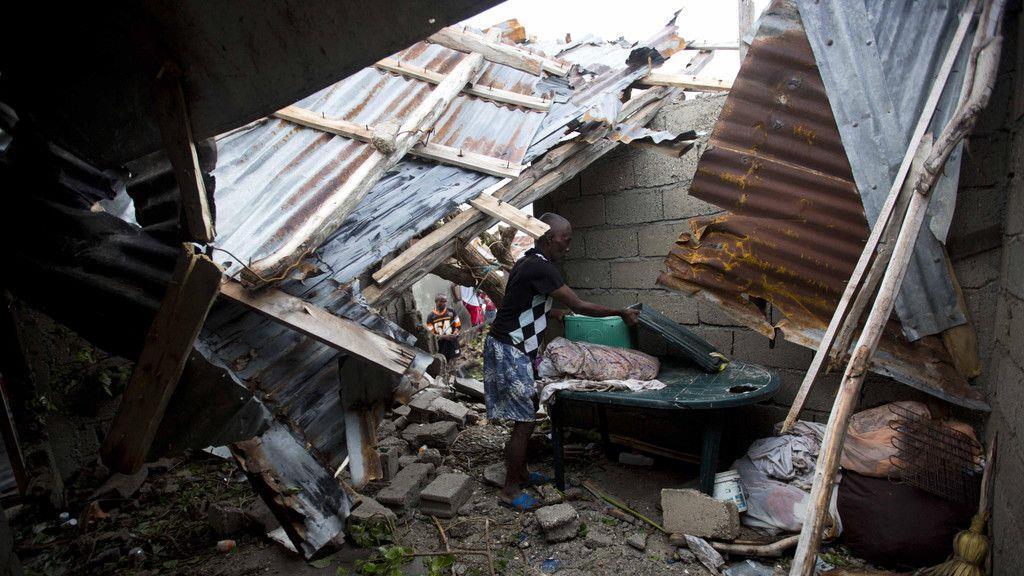 Hurrikan Matthew: Große Zerstörung in Haiti