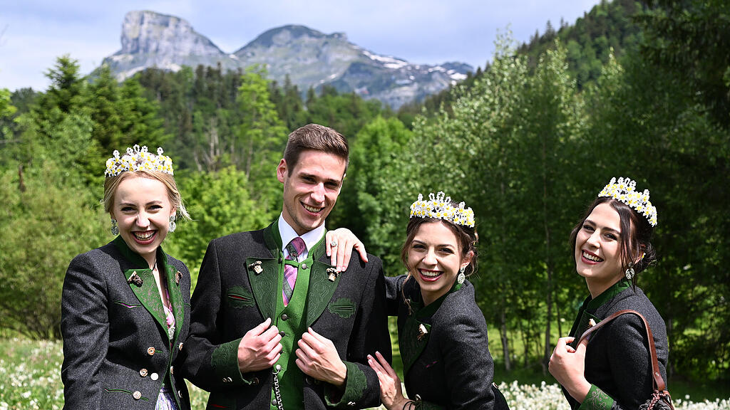 Auftakt zum Narzissenfest in Altaussee