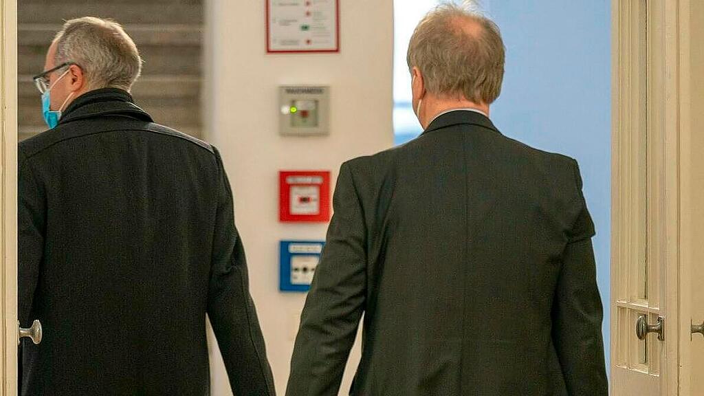 Der Ex-Politiker bei seinem Prozess in erster Instanz