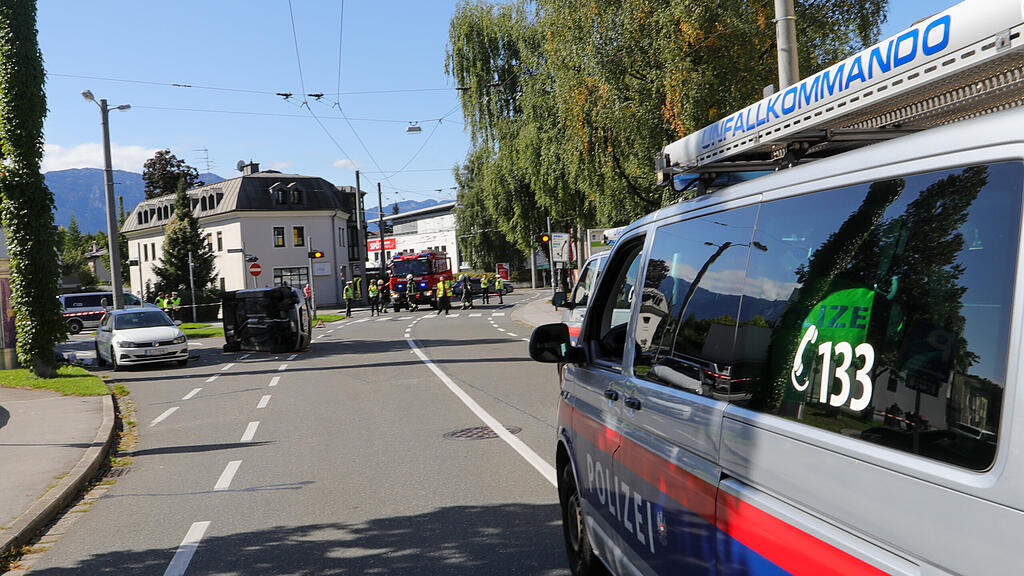 Unfall Lindhofstraße