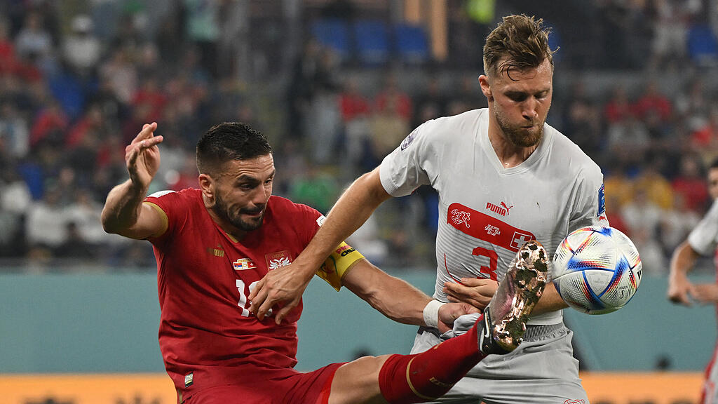 Schweiz gegen Serbien WM 2022