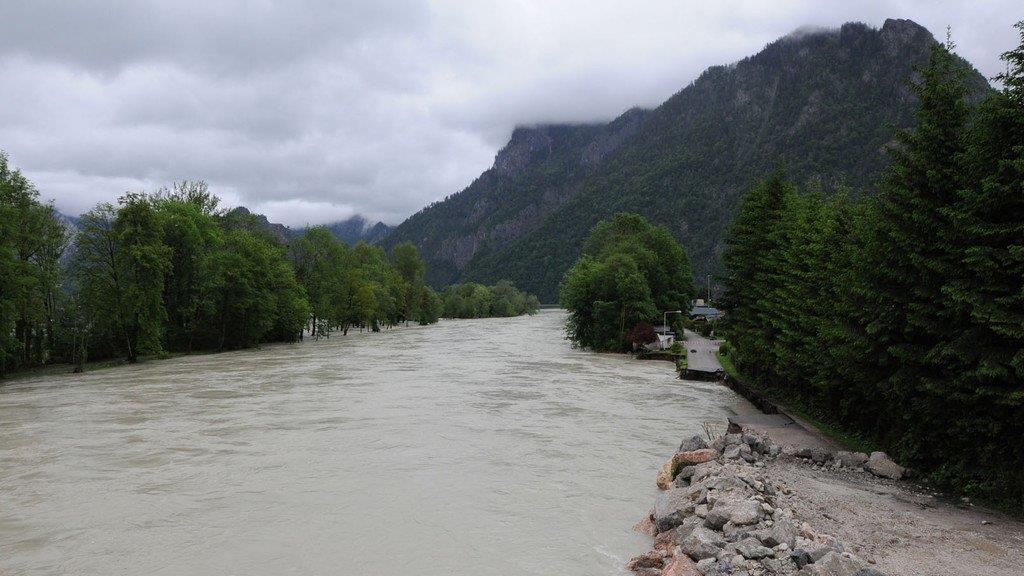 Aufräumen in Ebensee