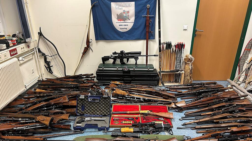 85-Jähriger hortete Waffen