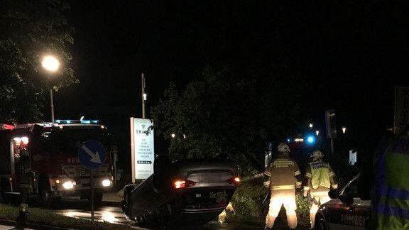 Autoüberschlag Bergheim