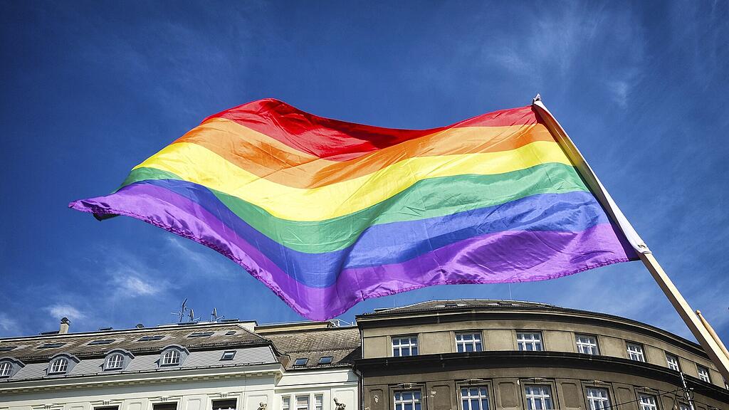 Regenbogen-Flagge