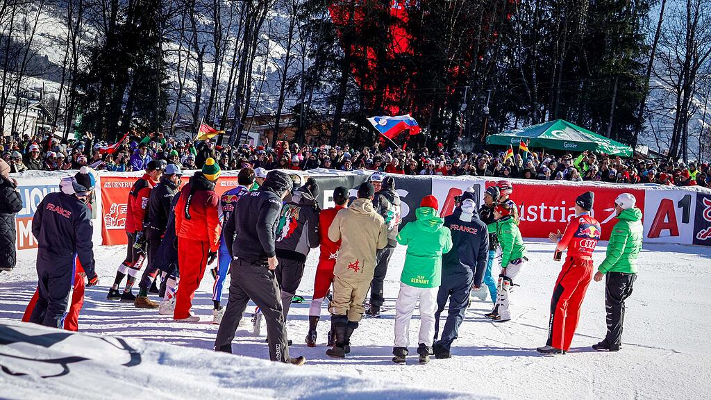 Die Stimmung beim 84. Hahnenkamm-Rennen!