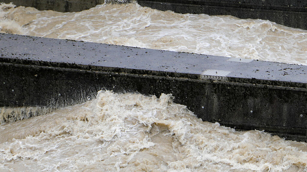 Hochwasser Saalach