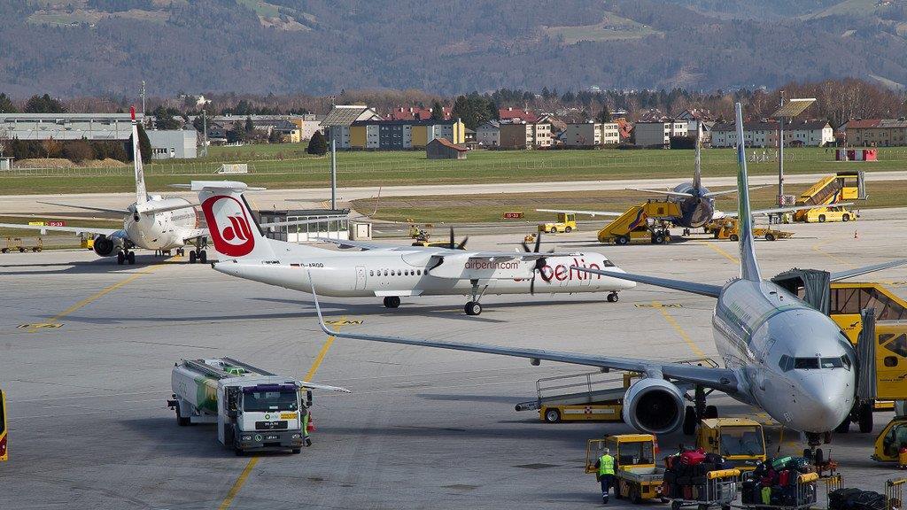 Wintercharterfinale am Salzburger Flughafen