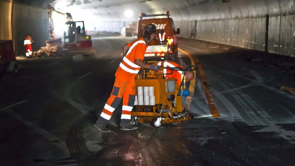 Lieferinger Tunnel: Sanierung der zweiten Röhre begonnen