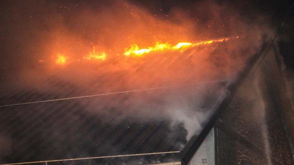 Großbrand in Weng