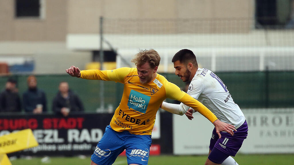 Austria Salzburg bezwingt im Stadtderby den SAK 1914.