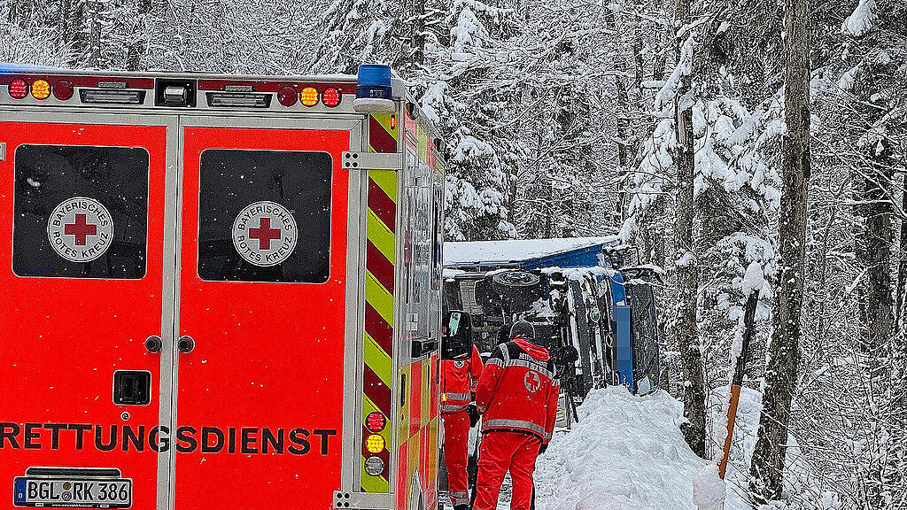 Tödlicher Lkw-Unfall in Berchtesgaden, Reckensberg