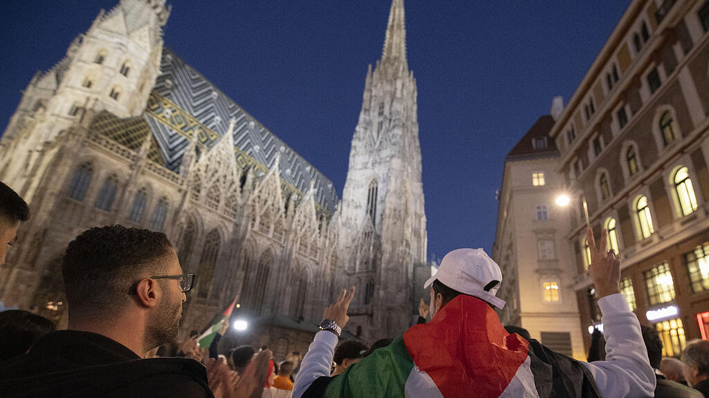Pro-Pal\u00e4stina-Demo in Wien