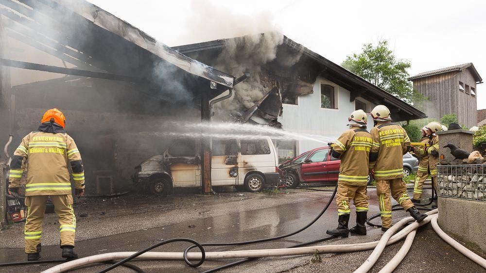 Haus in Neumarkt in Flammen I