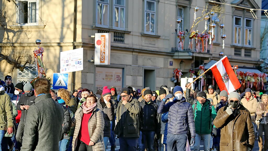 MFG-Kundgebung in Salzburg