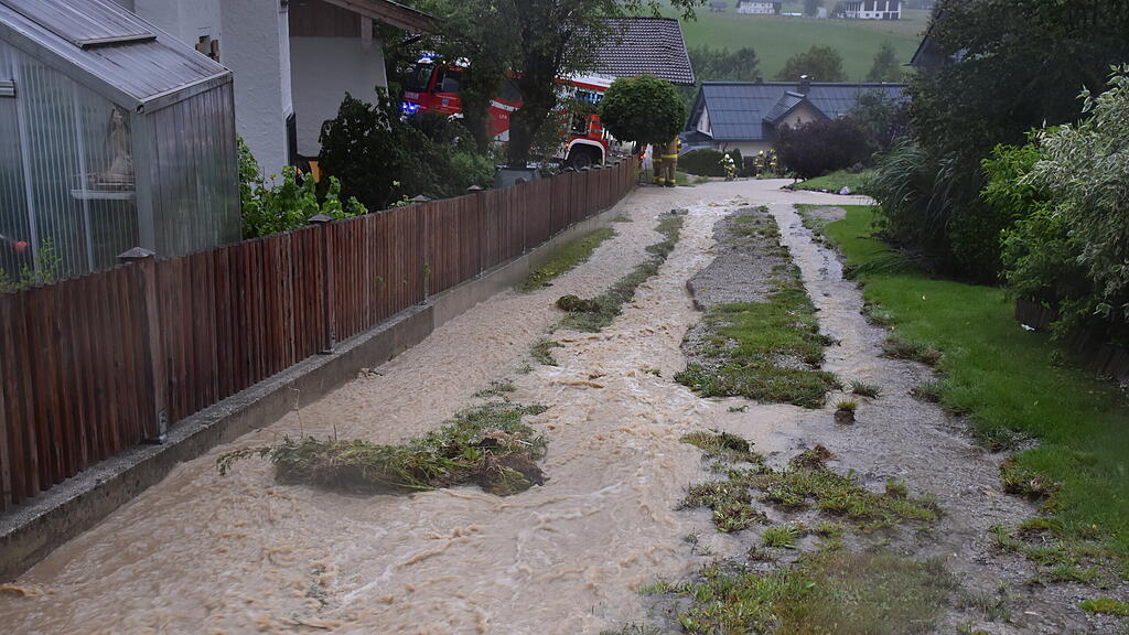 Unwetter Abtenau