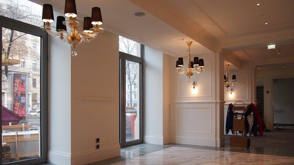 kempinski Wien: Baustellenbegehung Februar 2013
