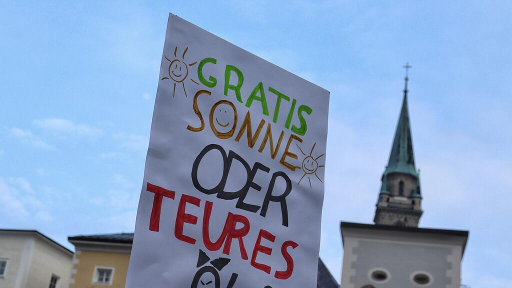 Klimastreik in Salzburg