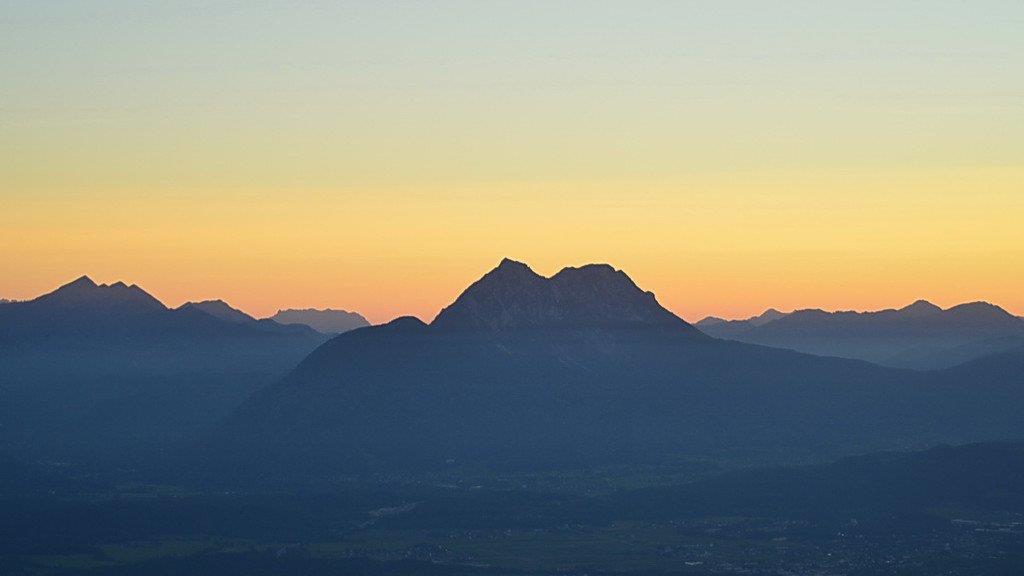 Traum-Sonnenuntergang