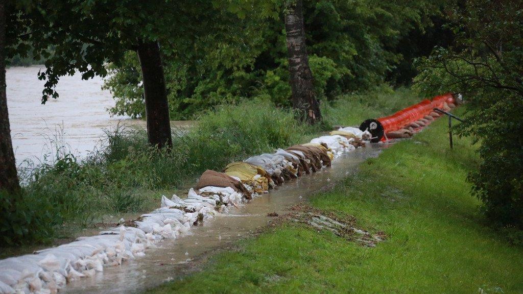 Kolbermoor: Dammbruch verhindert
