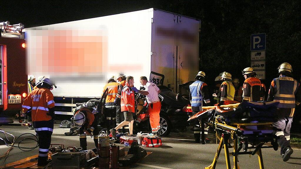 Viele Rettungskräfte waren am Mittwochabend im Einsatz.