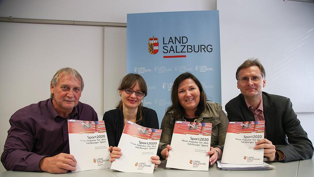 Der Masterplan Sport2020 soll mehr Öffnung und mehr zeitgemäße Unterstützungen für den Breiten- und Spitzensport bringen, so Martina Berthold (2.v.li.).