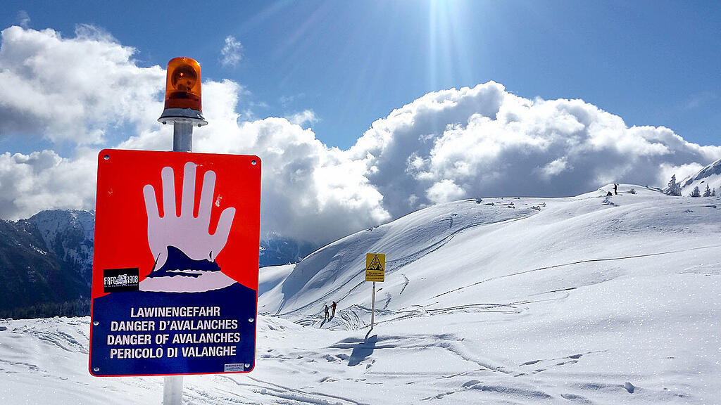 Neuschnee und Sturm sorgen für hohe Lawinengefahr