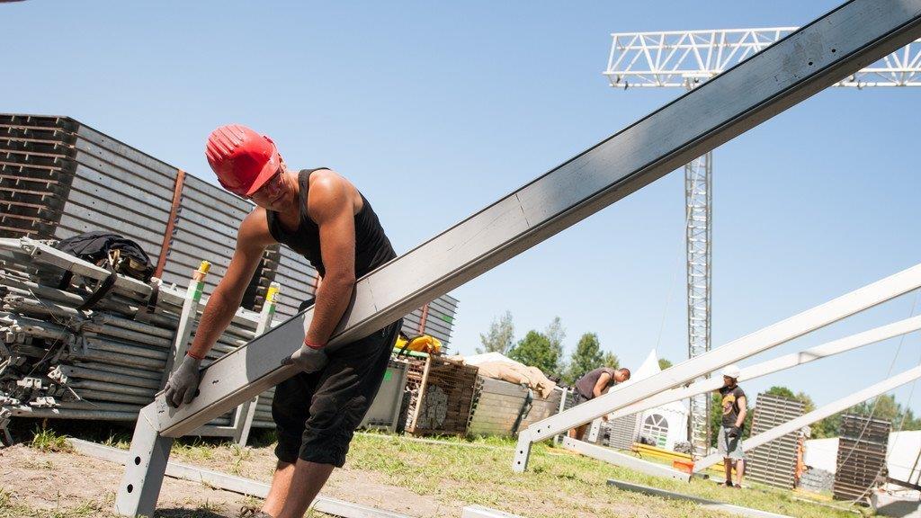 23. Szene Openair: Der Aufbau