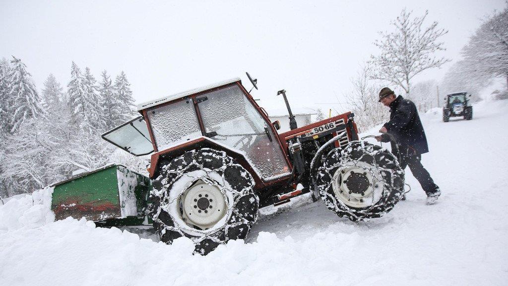 Extreme Schneemassen in Osttirol