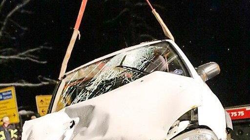 Schwerer Crash auf B306