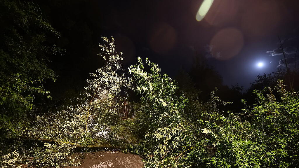 Unwetter im Flachgau