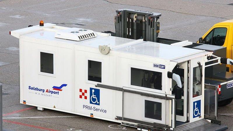 Anflug auf Salzburg