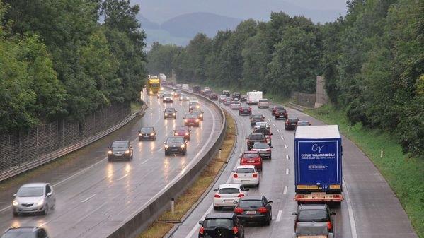Staubilder auf der A10