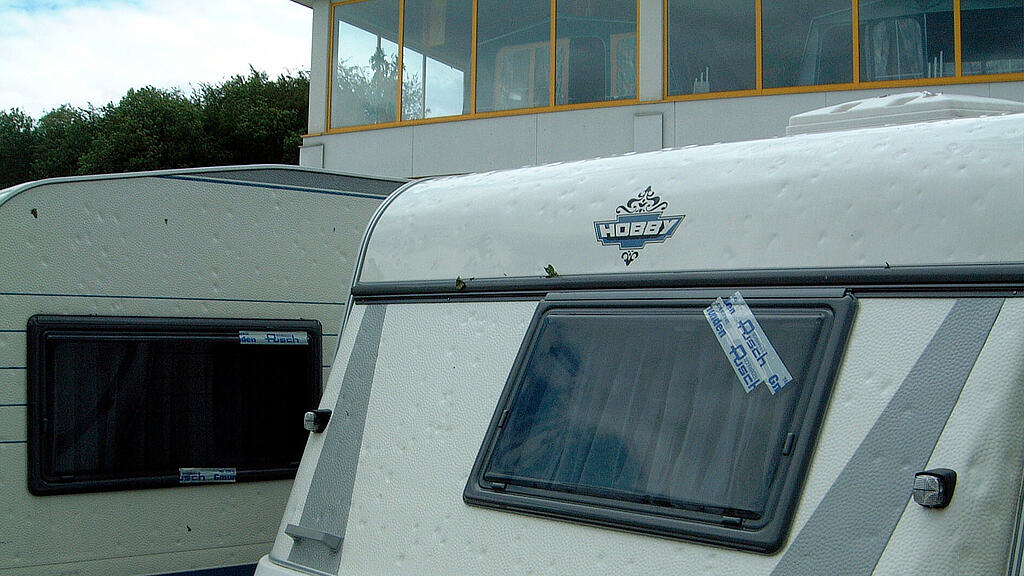 Vor Unwettern ist man im Campingurlaub nicht gefeit. (Symbolbild)