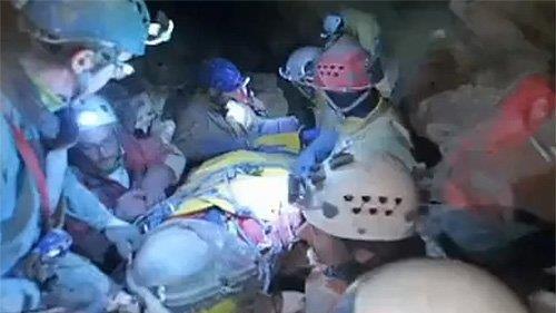 Einsatz am Untersberg, XVI - Bilder aus Höhle