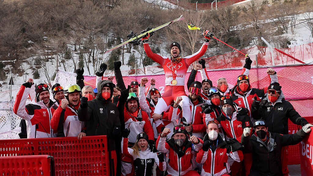 Johannes Strolz, Olympische Spiele, Peking