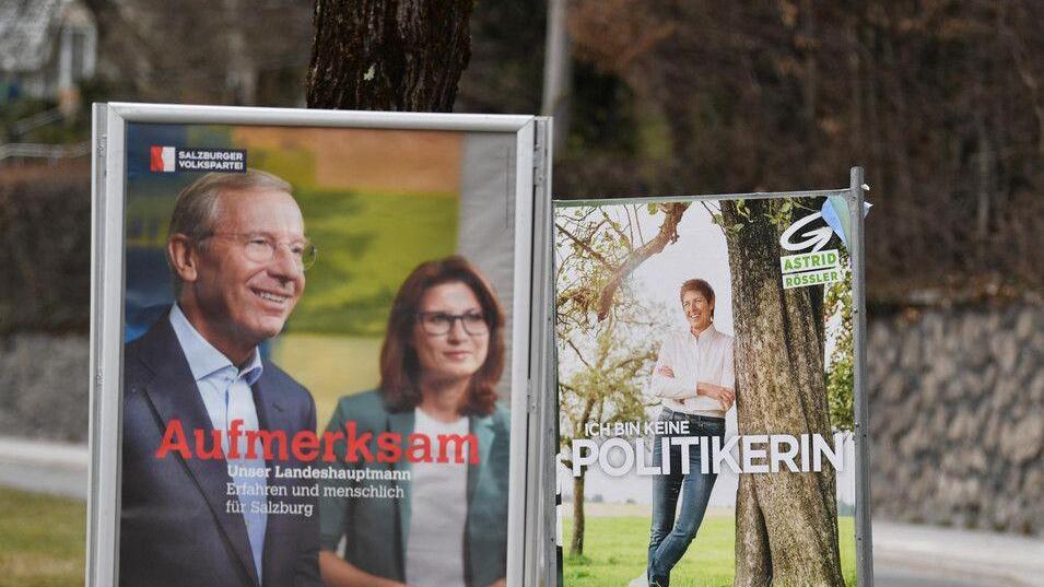Landtagswahl: Wahlplakate II