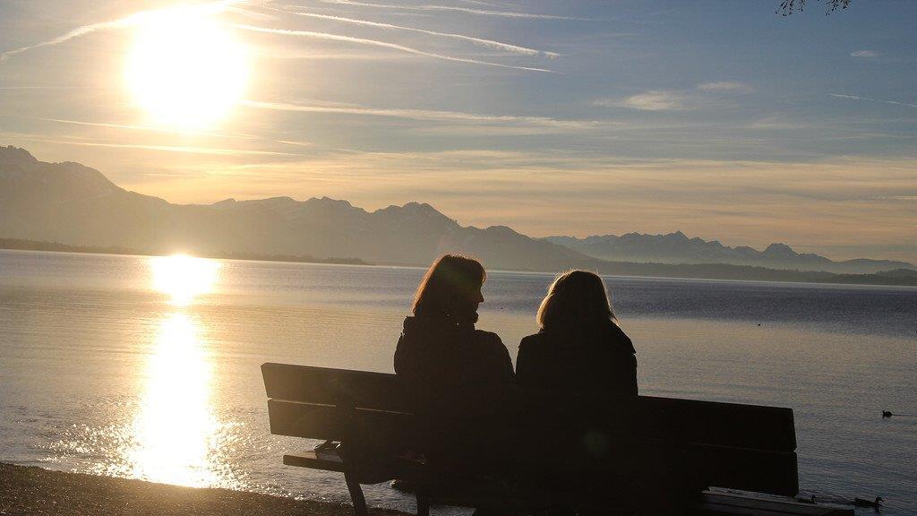Sonnenschein am Chiemsee