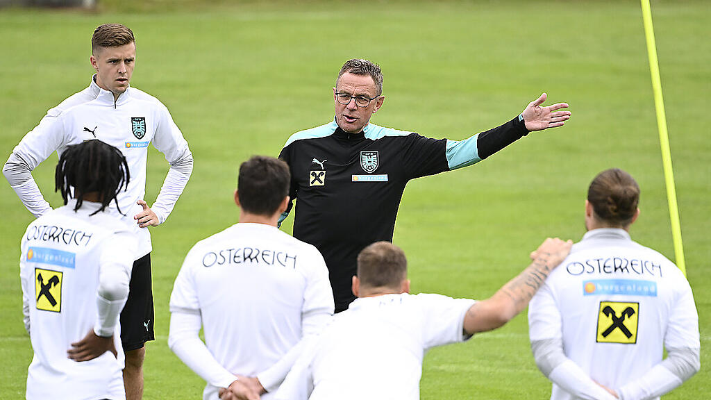 Rangnick spricht zum ÖFB-Team