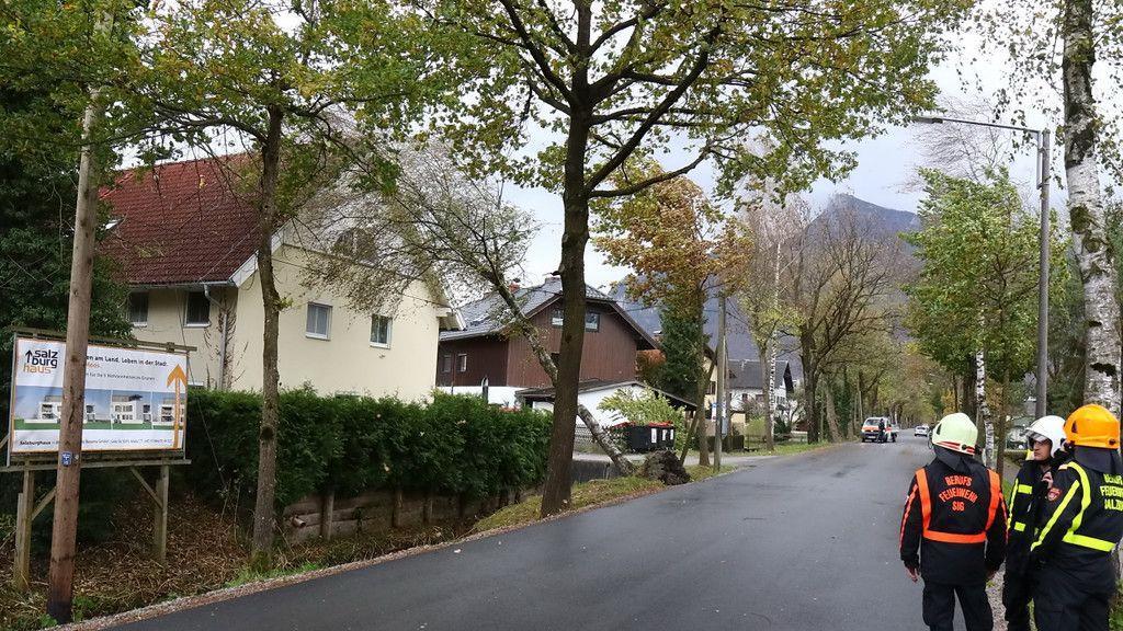 Sturmtief "Herwart" zieht über Salzburg hinweg I