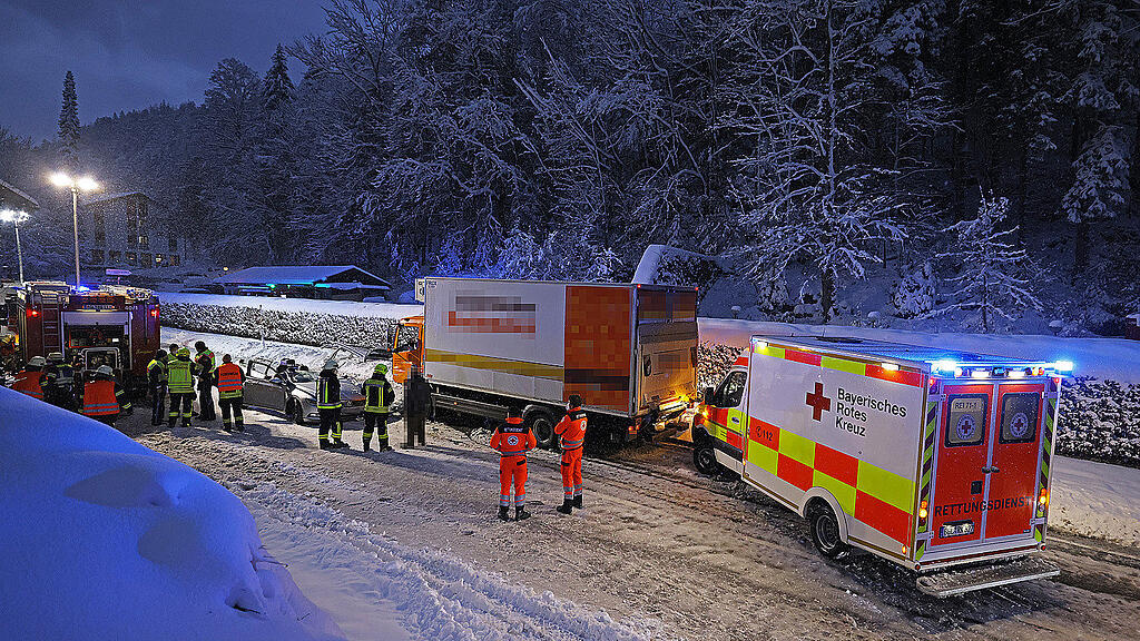 Crash in Bischofswiesen
