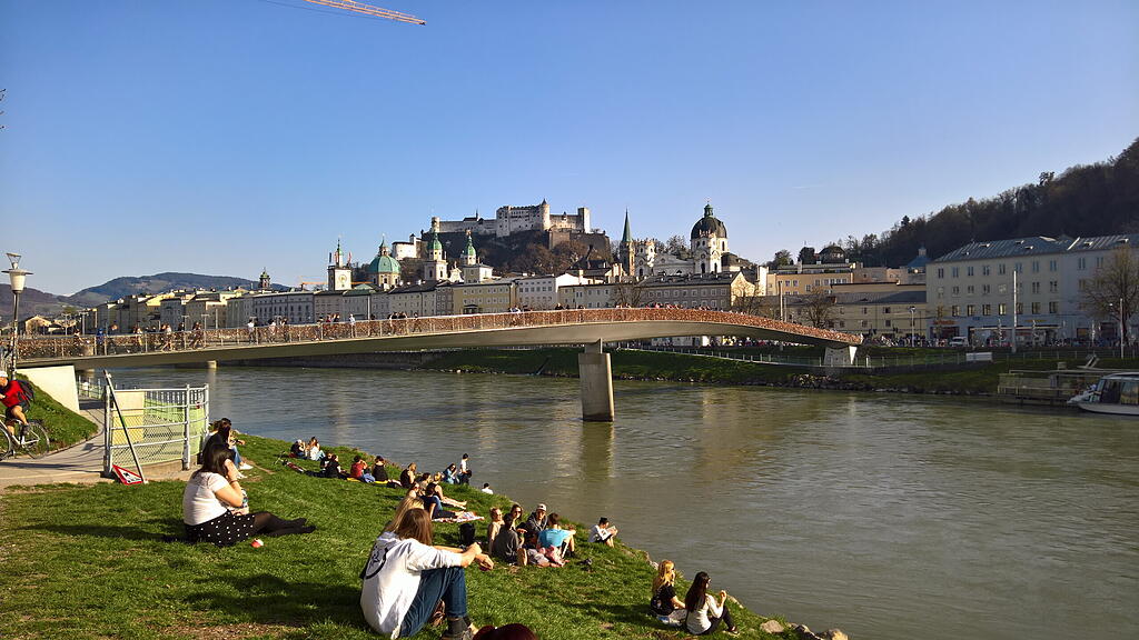 Der April zeigte sich durchwegs sommerlich.